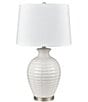 Color:White - Image 1 - Junia 28#double; 1-Light Table Lamp Set of 2