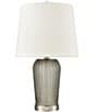 Color:Gray - Image 1 - Prosper 21#double; 1-Light Table Lamp Set of 2