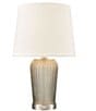 Color:Gray - Image 2 - Prosper 21#double; 1-Light Table Lamp Set of 2