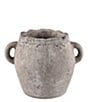 Color:Gray - Image 1 - Tanis Scalloped Edge Handled Vase