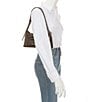 Elleme Paris Envelope Crocodile Embossed Leather Shoulder Bag - Image 4