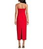 ELLIATT Fleurisca Column Crepe Midi Dress - Image 2