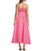 ELLIATT Laurel Ruffled Strapless Maxi Dress - Image 5