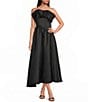 ELLIATT Laurel Ruffled Strapless Maxi Dress - Image 4