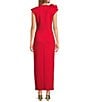 ELLIATT Noirette V-Neck Sleeveless 3D Floral Gown - Image 2