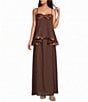 ELLIATT Rosera Satin Bow Maxi Dress - Image 1