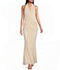 ELLIATT Simone Halter Cowl Neck Sleeveless Dress - Image 1