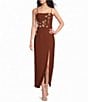 ELLIATT Solae Floral Strapless Gown - Image 3