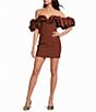 ELLIATT Solae Mini Tulip Dress - Image 3