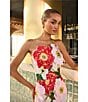 ELLIATT Solara Floral Strapless Midi Dress - Image 5