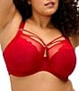 Elomi Brianna Full Busted Contour Wire U-Back Cage Plunge Bra - Image 1
