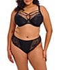 Elomi Brianna Full Busted Contour Wire U-Back Cage Plunge Bra - Image 6