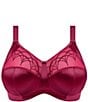 Color:Berry - Image 3 - Cate Full Coverage Side Support Wireless Bra