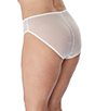 Color:White - Image 3 - Charley High Leg Brief Panty