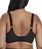 Color:Black - Image 2 - Charley Plunging Convertible Underwire Bra