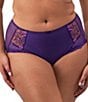 Elomi Charly Full Brief Panty, Color:Iris - Image 1