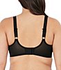 Color:Jet - Image 2 - Charly Contour Full Busted Convertible U-Back to Racerback Underwire Plunge Bra