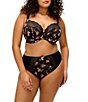 Elomi Lucie Full Busted Underwire Stretch Plunge Bra - Image 3