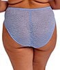 Color:Corn Flower - Image 2 - Lucie High Leg Brief Panty