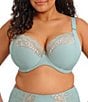 Elomi Lucie Solid Full Busted Underwire Stretch Plunge Bra - Image 1