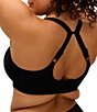 Elomi Matilda Embroidered Sheer Plunging Convertible U-Back to Racerback Contour Wire Full-Busted Bra - Image 2