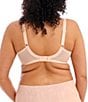 Color:Cameo Rose - Image 2 - Morgan Lace-Trimmed Full-Busted Contour U-Back Underwire Bra
