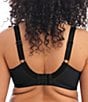 Elomi Morgan Underwire Stretch Lace Adjustable Bra, Color:Black - Image 2