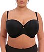 Color:Black - Image 3 - Smooth Moulded Seamless Underwire Strapless Bra