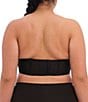 Color:Black - Image 6 - Smooth Moulded Seamless Underwire Strapless Bra