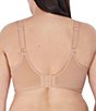 Color:Sahara - Image 2 - Smooth Non-Padded Full-Busted Molded U-Back Underwire T-Shirt Bra