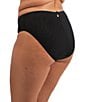 Elomi Teagan High-Cut Brief, Color:Black/Almond - Image 3