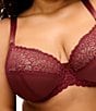 Elomi Tiernie Full Busted Underwire Stretch Plunge Bra - Image 4