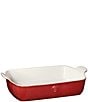 Emile Henry 4.7 Quart Large Rectangular Baker, Color:Rouge - Image 1
