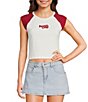 Emory Park Beaded Cheer Short Sleeve Reglan Baby Tee - Image 1