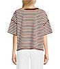 Emory Park Striped Crew Neck Short Sleeve Oversized Tee - Image 6