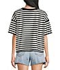 Emory Park Striped Crew Neck Short Sleeve Oversized Tee - Image 2
