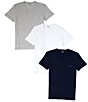 Color:Grey/White/Navy - Image 1 - V-Neck T-Shirt 3-Pack