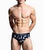 Emporio Armani Allover Microfiber Briefs - Image 1