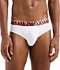 Emporio Armani Superfine Briefs, Color:White - Image 1