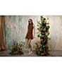 En Saison Eloise Coordinating Faux Suede Button Front Mini Skirt, Color:Brown - Image 6