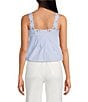 En Saison Lucy Square Neck Sleeveless Ruffle Strap Top - Image 2