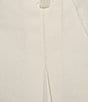 En Saison Oaklynn High Rise Inverted Pleat Denim Shorts, Color:White - Image 4