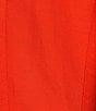 Color:Tomato Red - Image 3 - Sonnet Flared V Neck Short Bubble Sleeve Mini Dress