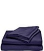 Color:Ocean - Image 1 - Ettitude Sateen+ CleanBamboo™ Antimicrobial Charcoal Sheet Set