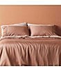 ettitude Ettitude Signature Sateen CleanBamboo™ Sheet Set, Color:Almond - Image 3