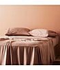 ettitude Ettitude Signature Sateen CleanBamboo™ Sheet Set, Color:Almond - Image 4
