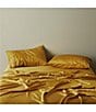 ettitude Ettitude Signature Sateen CleanBamboo™ Sheet Set, Color:Saffron - Image 4