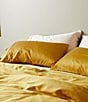 ettitude Ettitude Signature Sateen CleanBamboo™ Sheet Set, Color:Saffron - Image 5