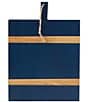 Color:Navy/Brown - Image 1 - Navy Rectangle Mod Charcuterie Board, Medium