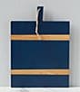 Color:Navy/Brown - Image 3 - Navy Rectangle Mod Charcuterie Board, Medium